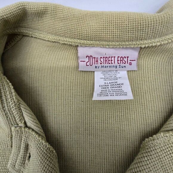 20th Street East By Morning Sun Womens XL Green Button-Up Cardigan With Floral E - Picture 3 of 6